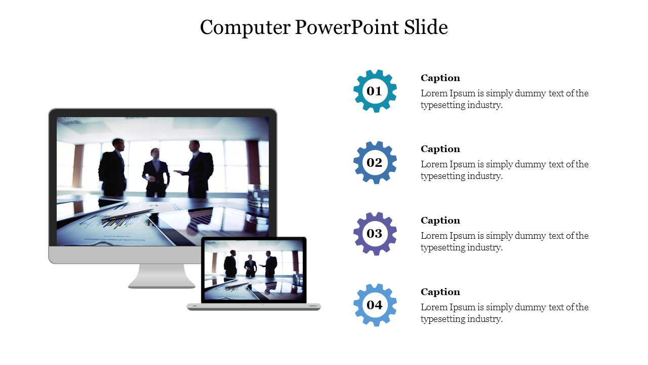 computer presentation slides