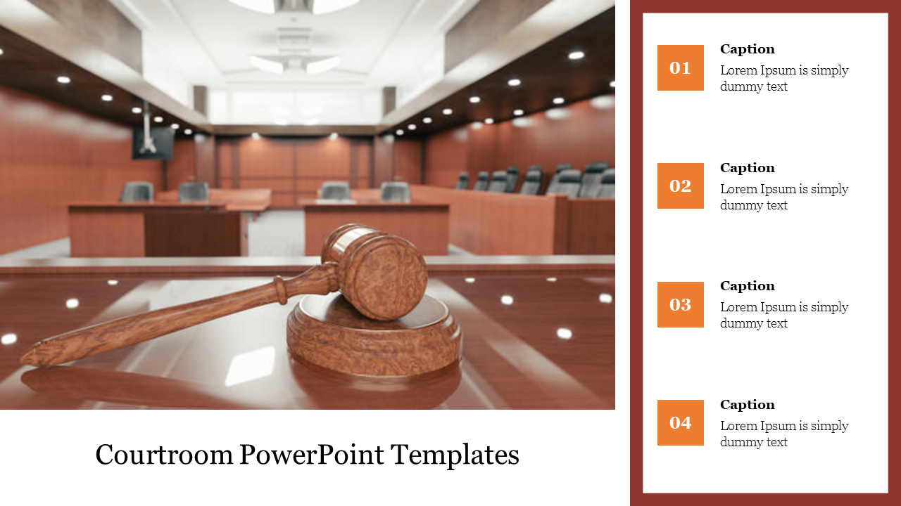 Courtroom PowerPoint Templates Free