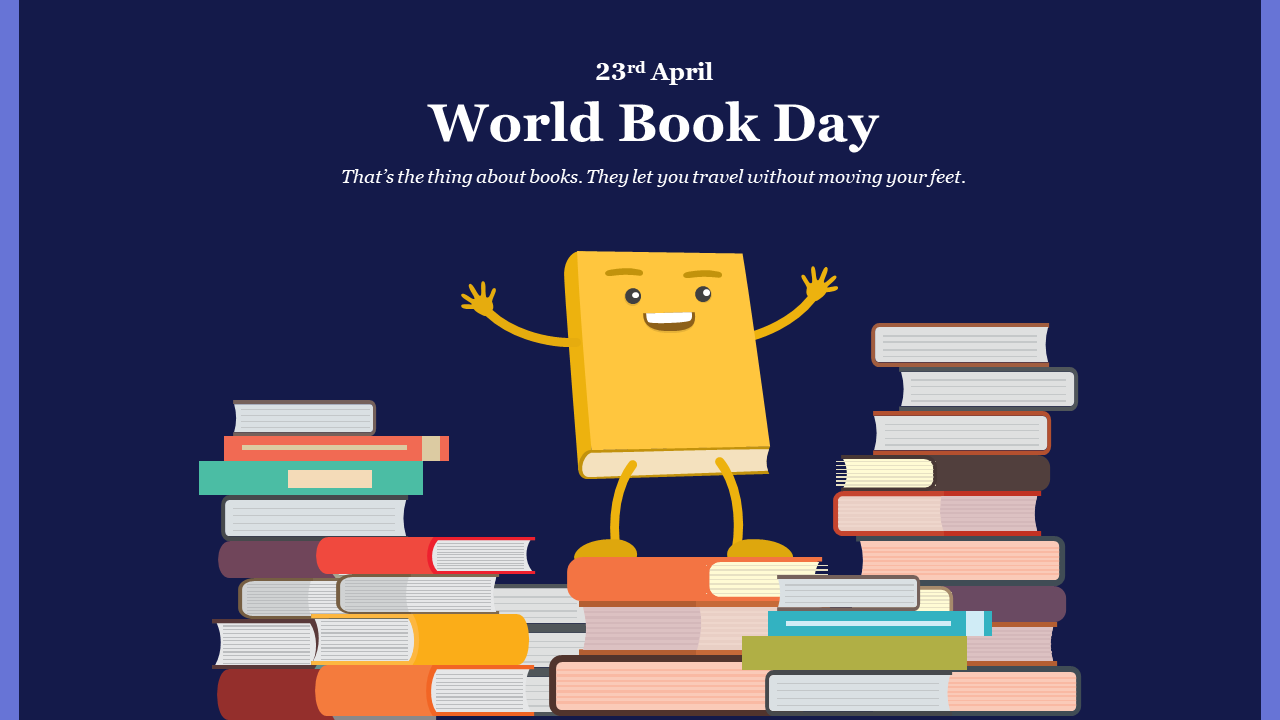 World Book Day PowerPoint Template and Google Slides