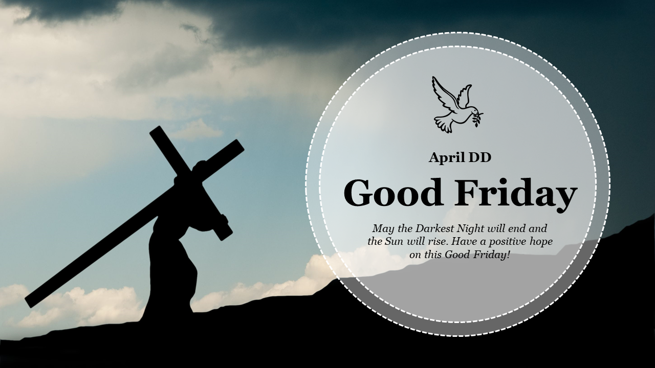Free - Editable Good Friday PPT Template For Presentation