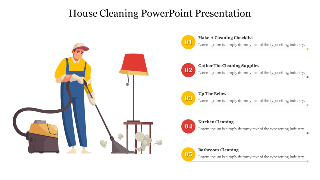 House Cleaning PowerPoint Presentation
