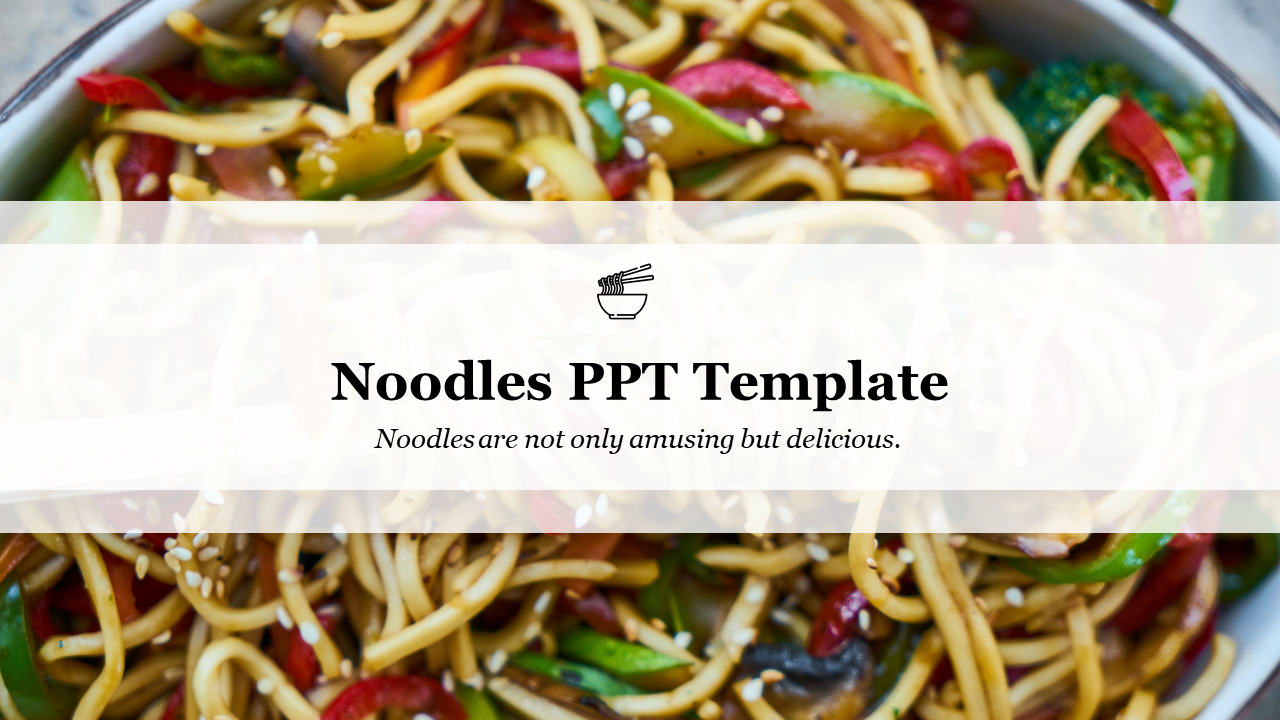Free - Noodles PPT Template Free Download & Google Slides