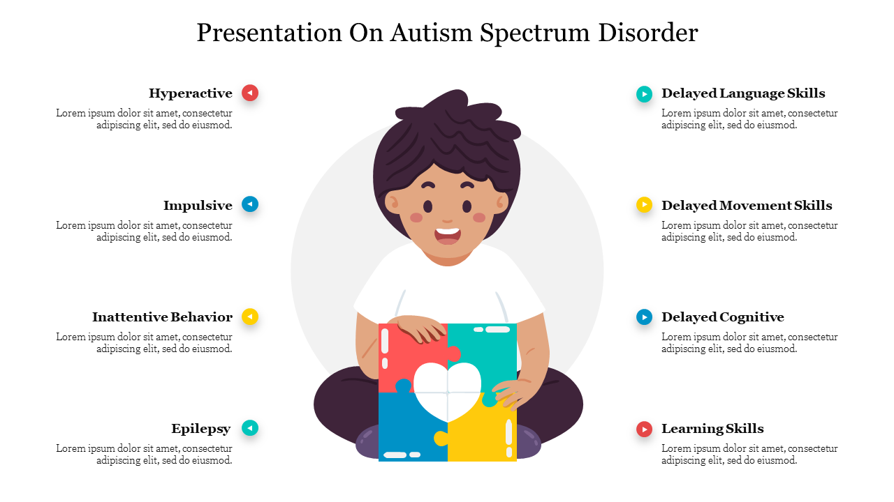 Presentation On Autism Spectrum Disorder