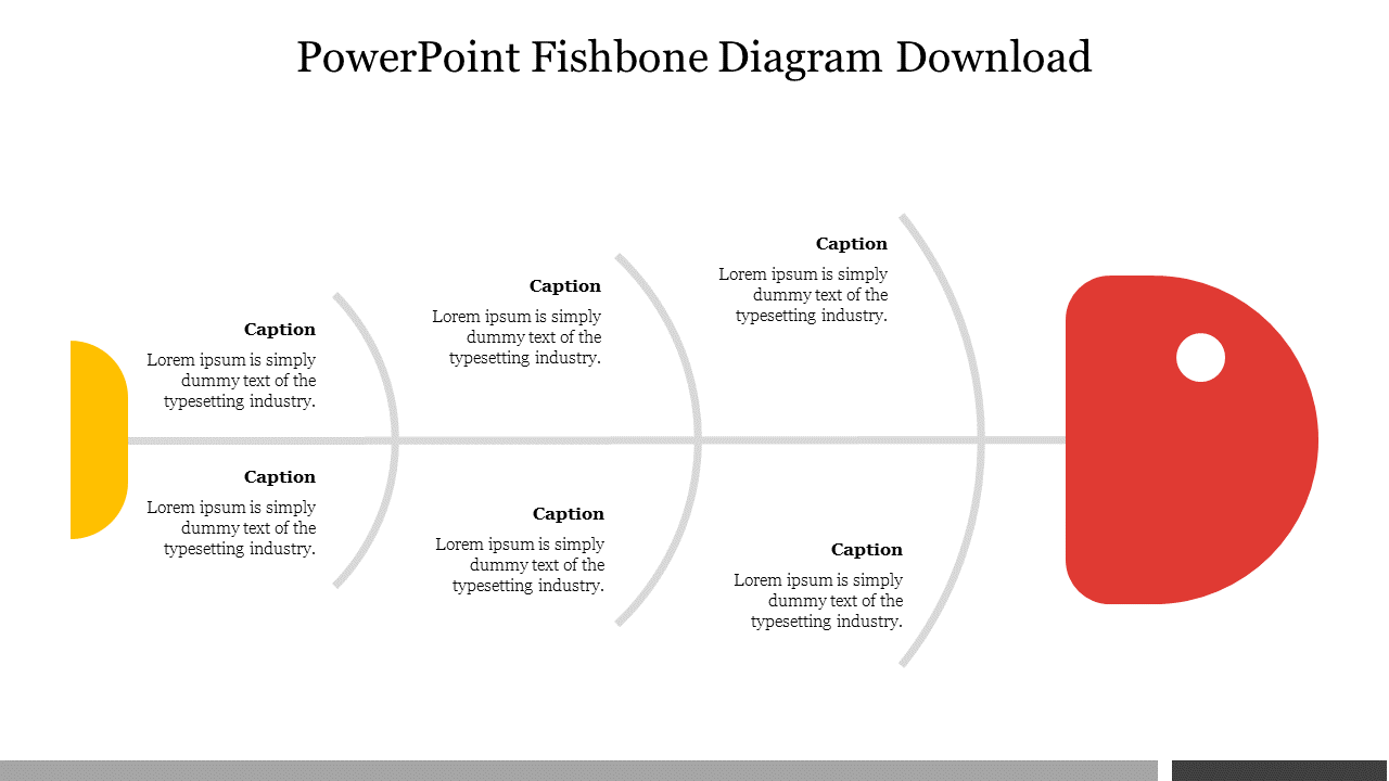 PowerPoint Fishbone Diagram Download