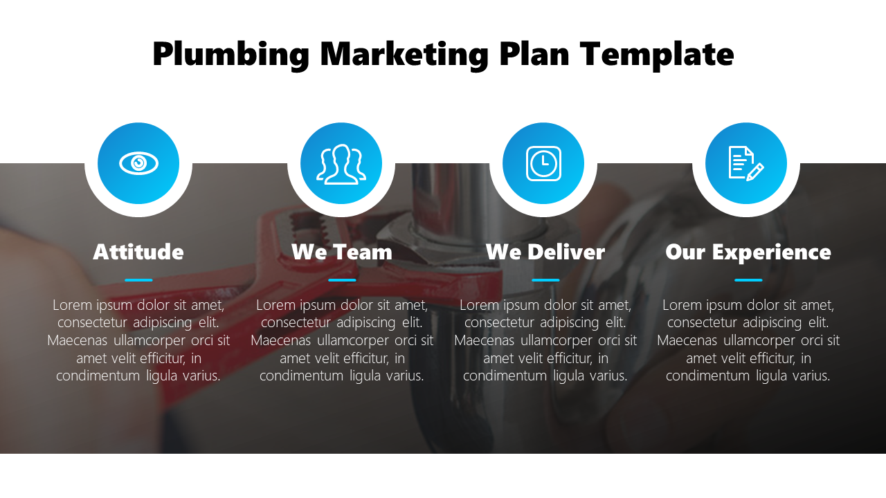 The Best Plumbing Marketing Plan Template For Presentation