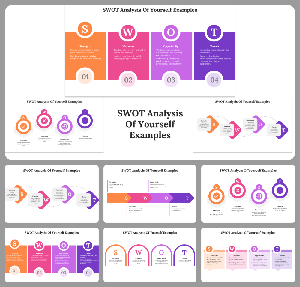 Swot Analysis Of Yourself Examples Download SWOT Analysis Of Yourself Examples For Presentation