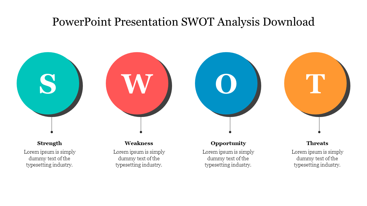 Free - Best PowerPoint Presentation SWOT Analysis Download