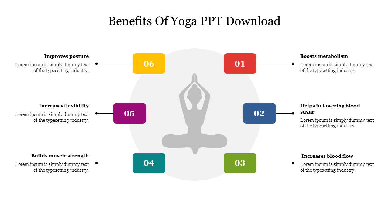 Download Benefits Of Yoga PPT Presentation and Google Slides