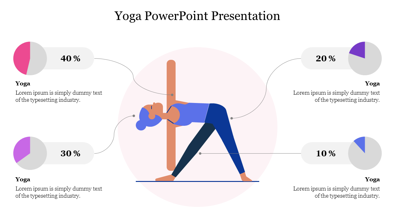 Editable Yoga PowerPoint Presentation Download