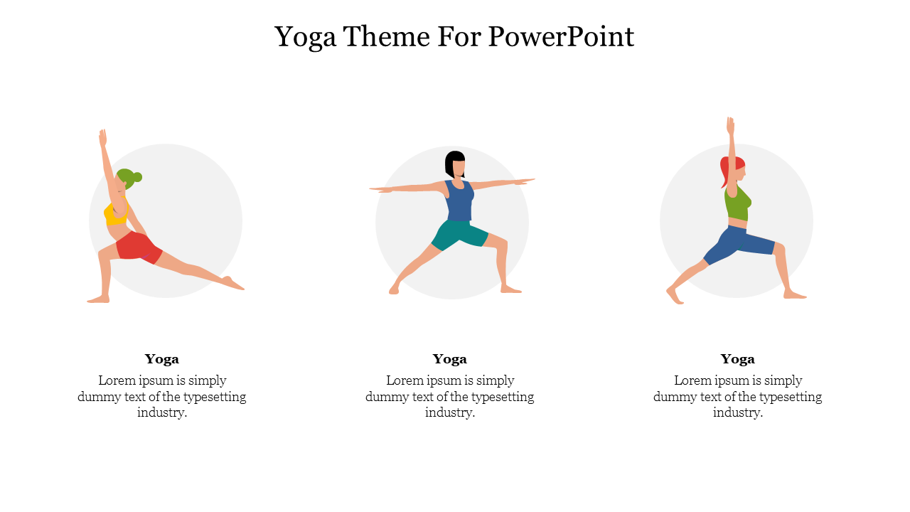 Free - Effective Yoga Theme For PowerPoint Presentation Slide