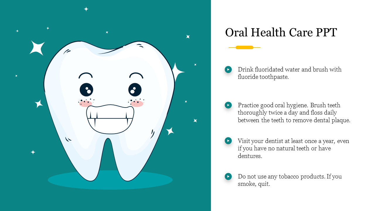 Oral Health Care PPT