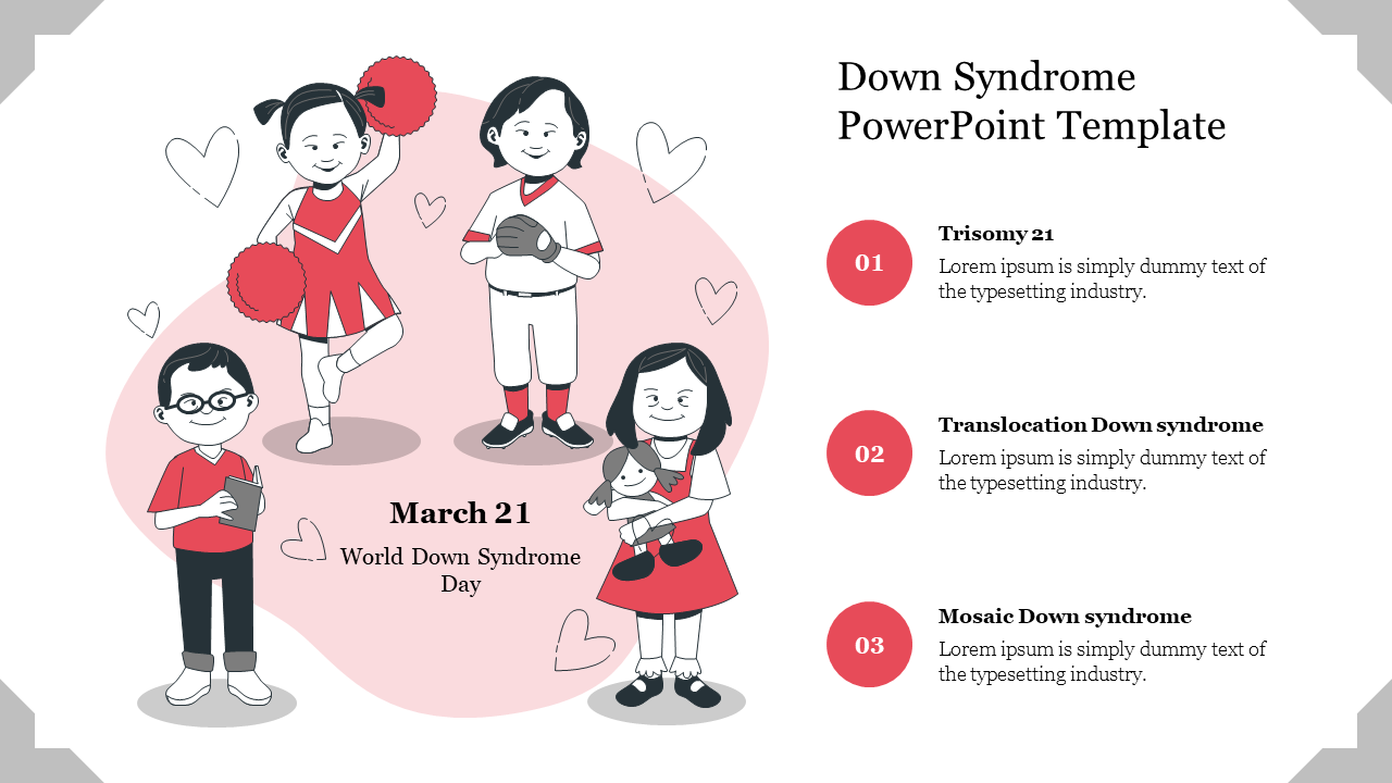 Down Syndrome PowerPoint Template and Google Slides