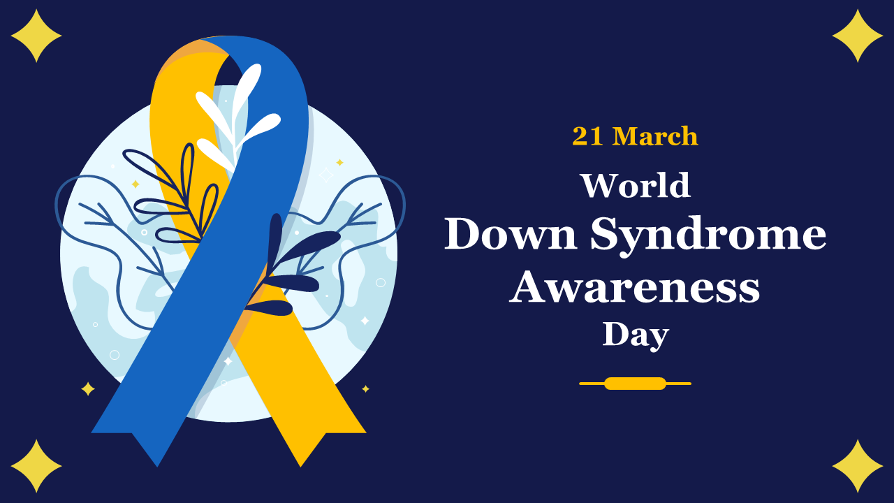 Attractive Down Syndrome Awareness Day PowerPoint