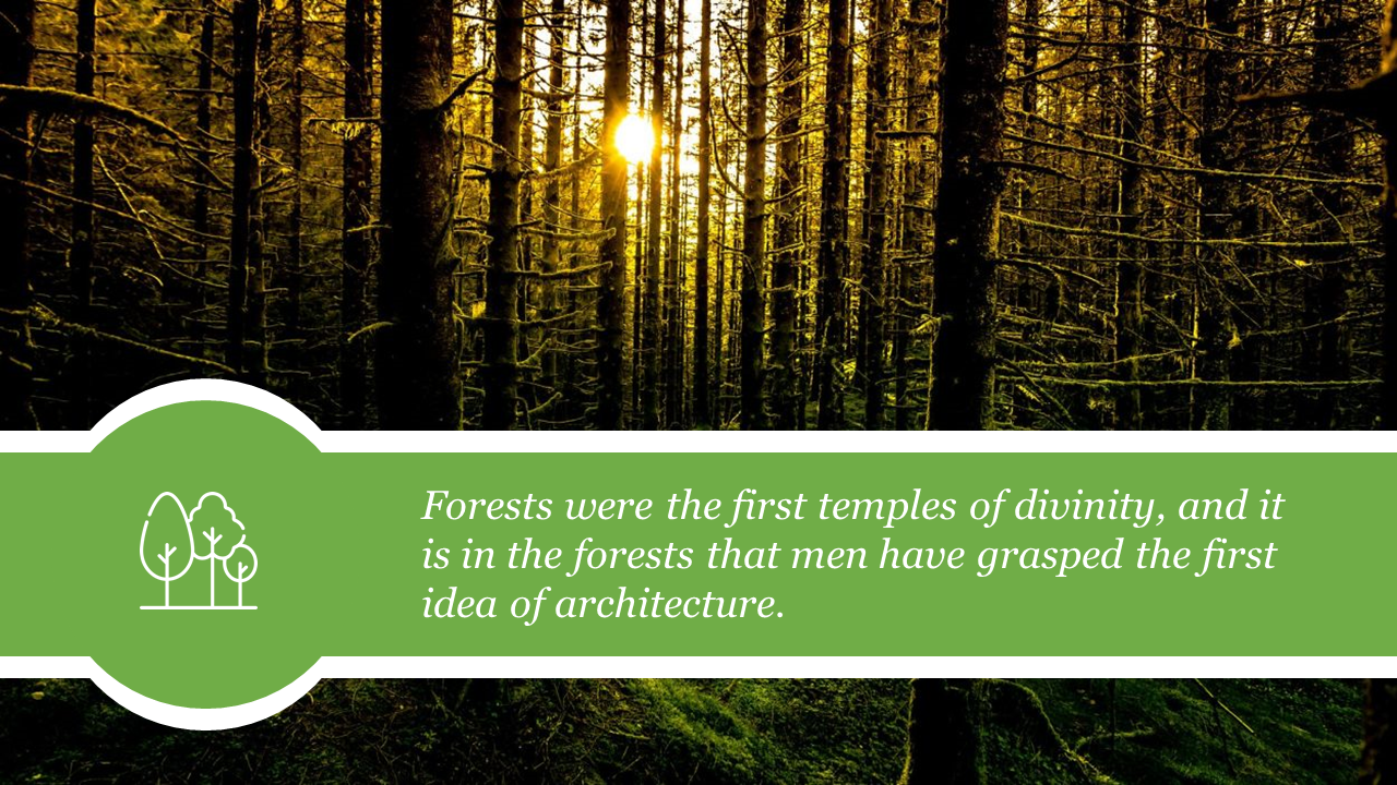 Forest PPT Templates Free Download