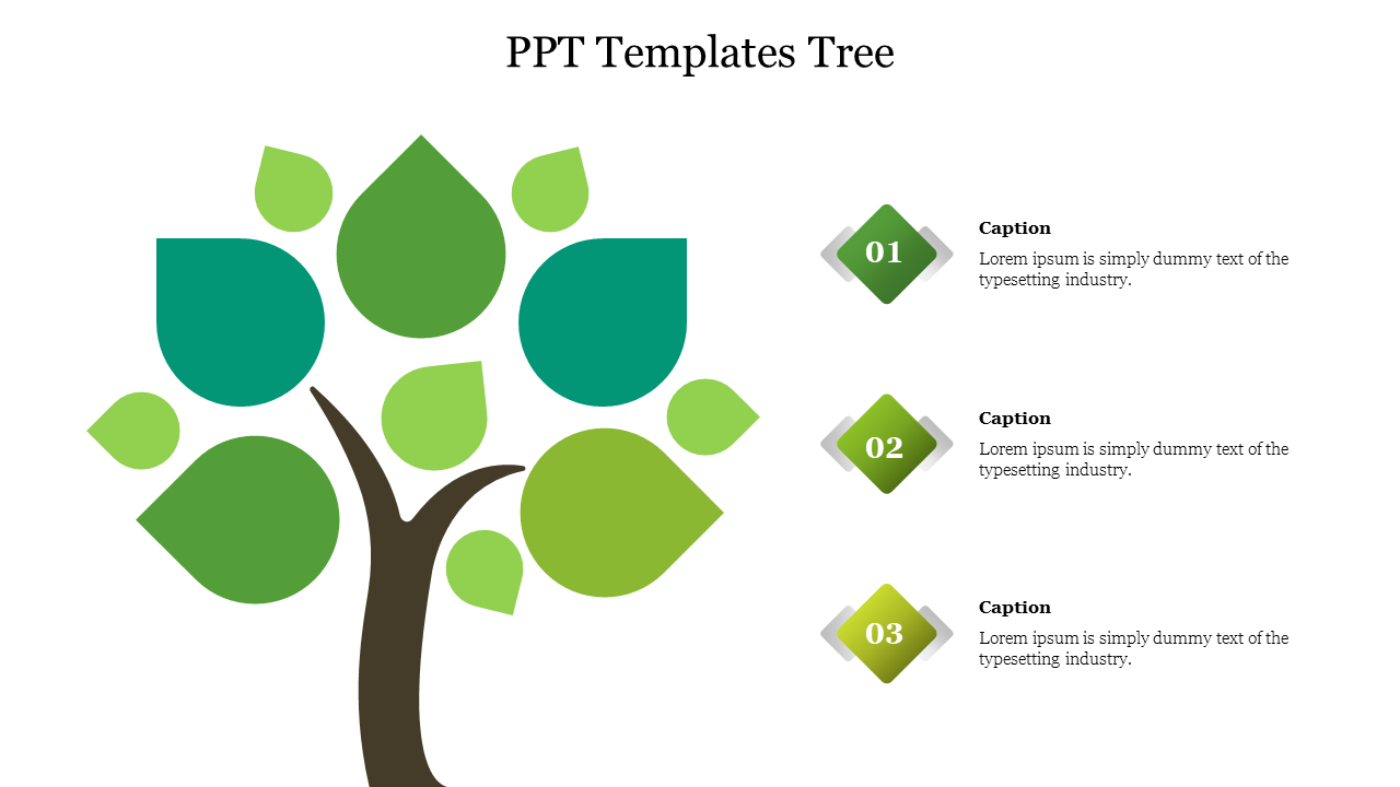Free - Effective PPT Templates Tree PowerPoint Presentation Slide