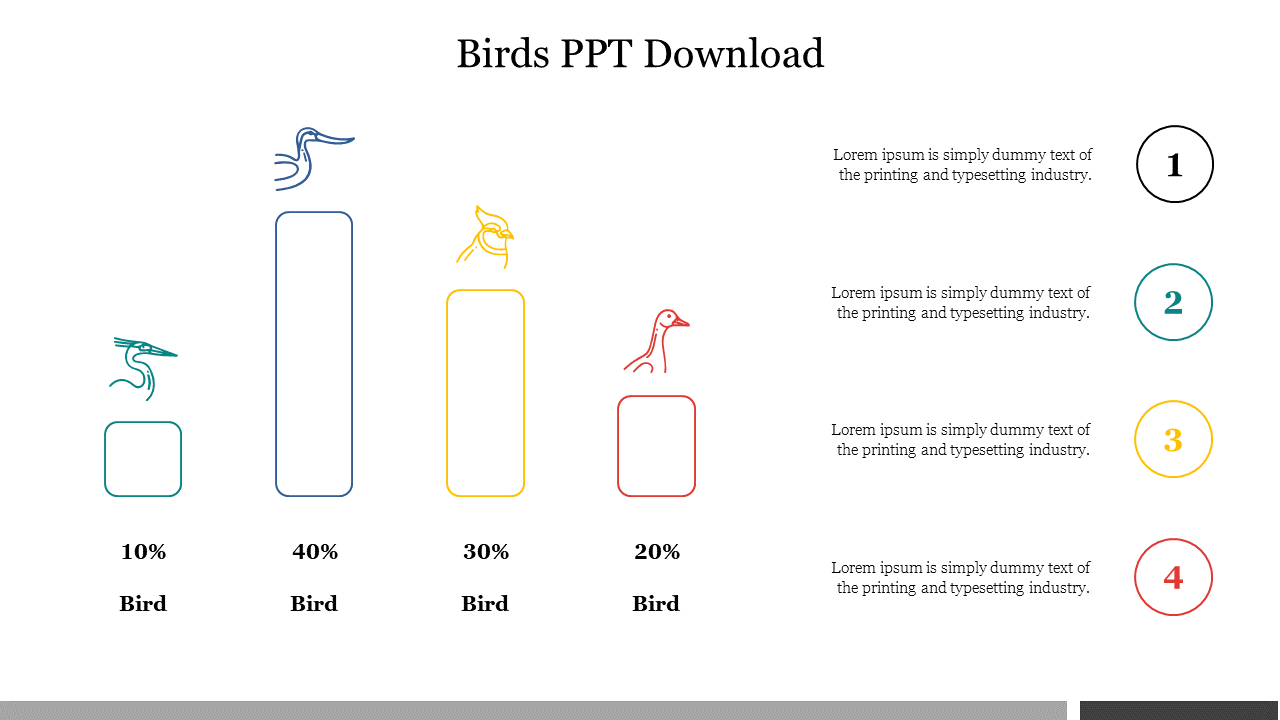 Free - Birds PPT Presentation Template Free Download Google Slides