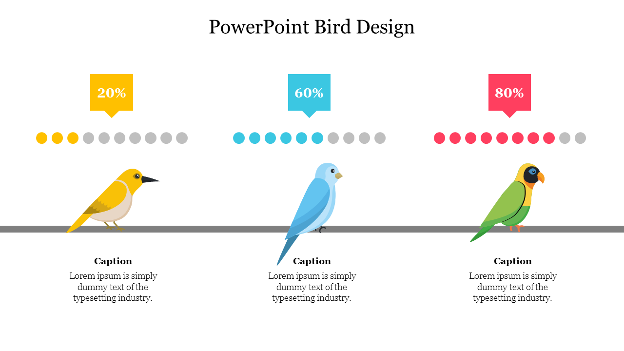 Stunning PowerPoint Bird Design Presentation Template