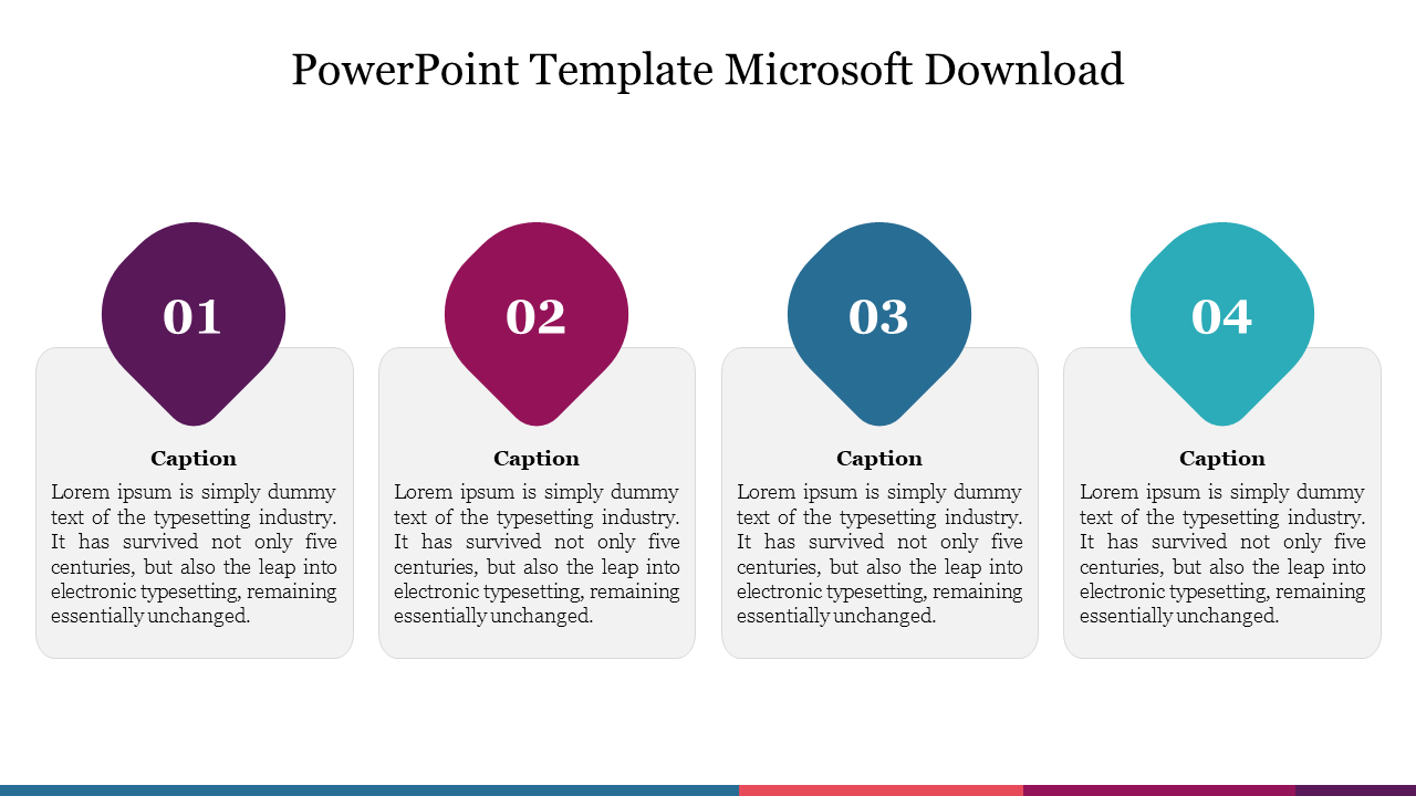 Free - Creative PowerPoint Template Microsoft Download Slide