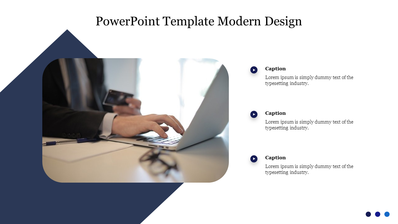 Innovative PowerPoint Template Modern Design Slide