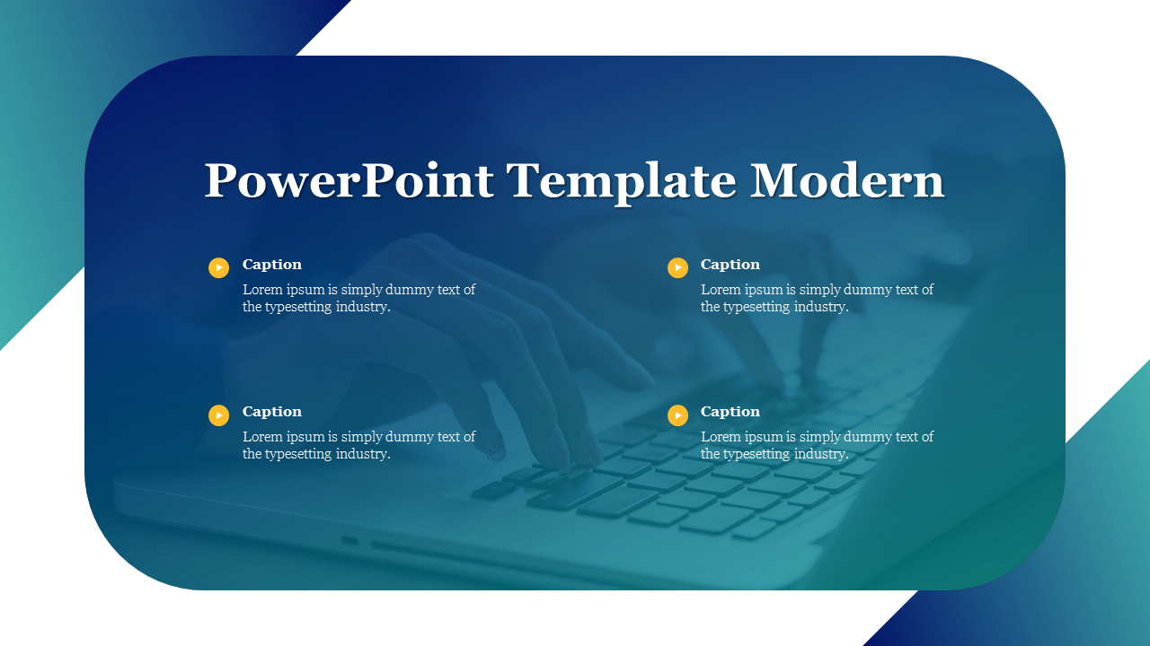 Free - Attractive PowerPoint Template Modern Presentation
