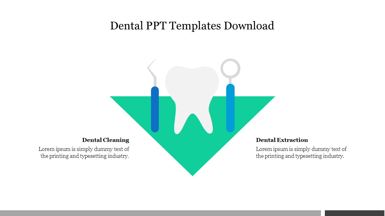 Free - Dental PPT Templates Download For Presentation Slide