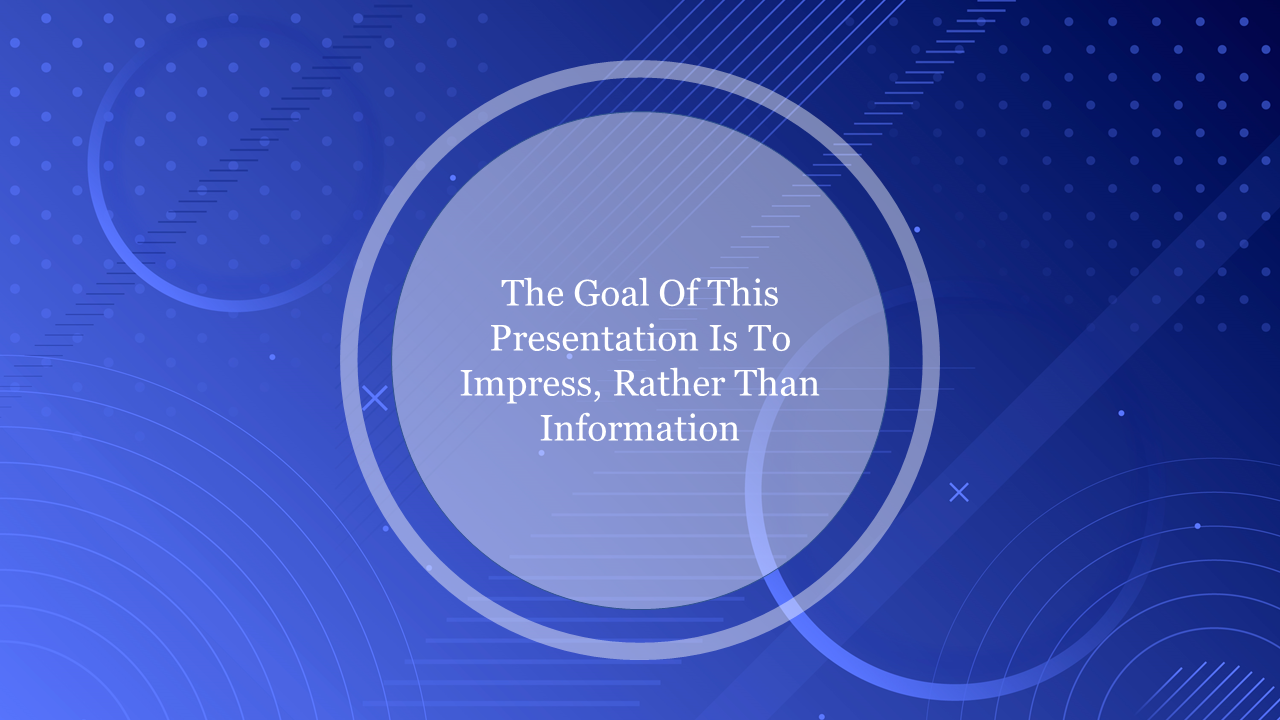 Abstract Blue Background PowerPoint Slides For Presentation
