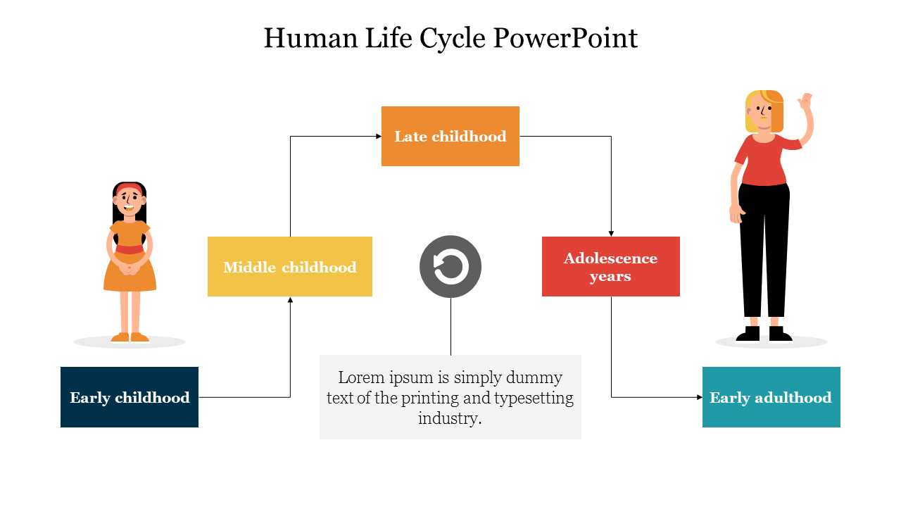 Free Human Life Cycle PowerPoint