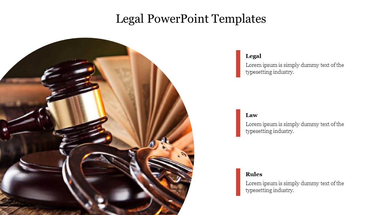 Legal PowerPoint Templates
