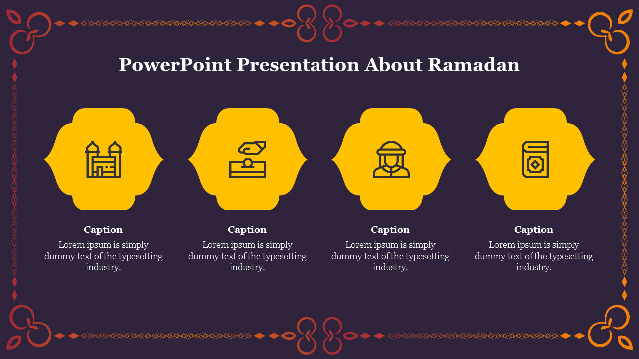Best PowerPoint Presentation About Ramadan Slide