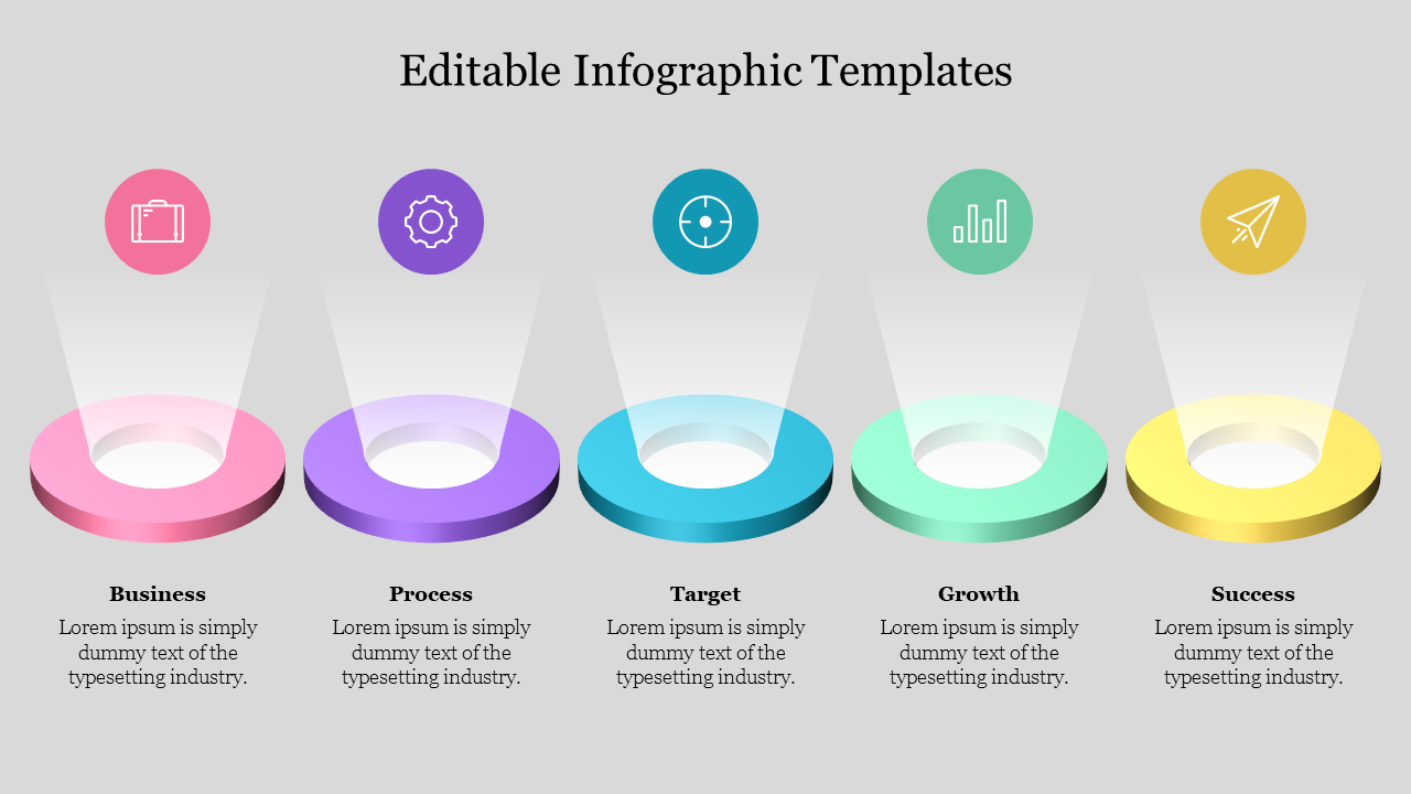 Editable Infographic Templates For Business Presentation