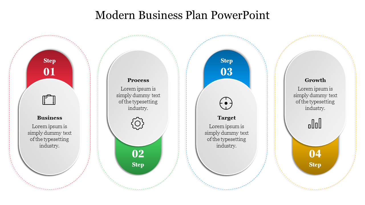 Modern Business Plan PowerPoint