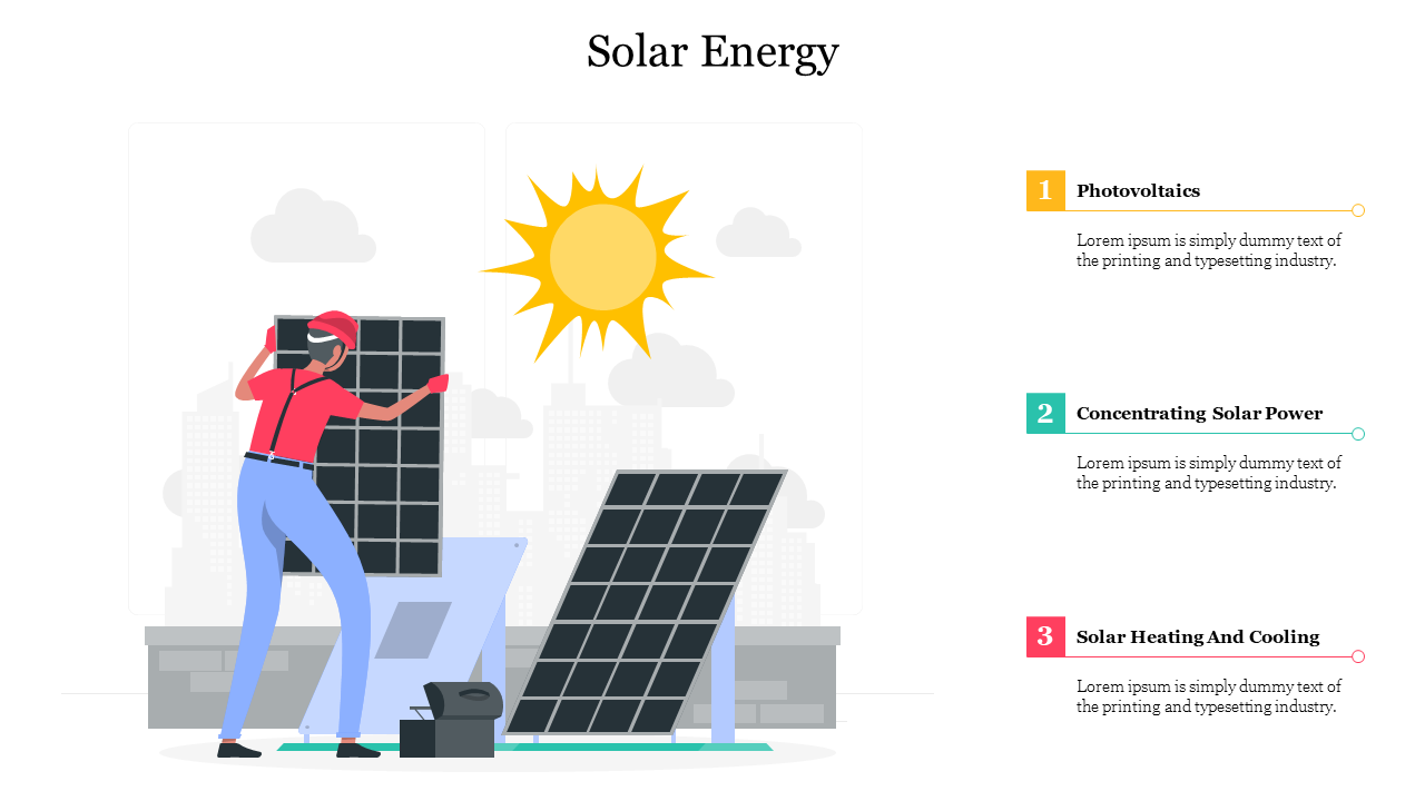 Creative Solar Energy PowerPoint Presentation Slide