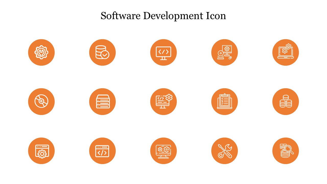 Best Software Development Icon PowerPoint Presentation