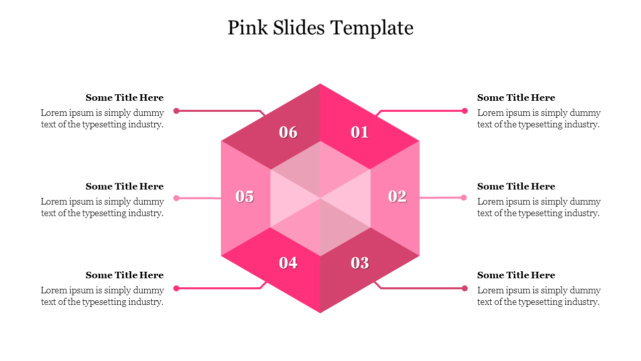 Pink Slides Template