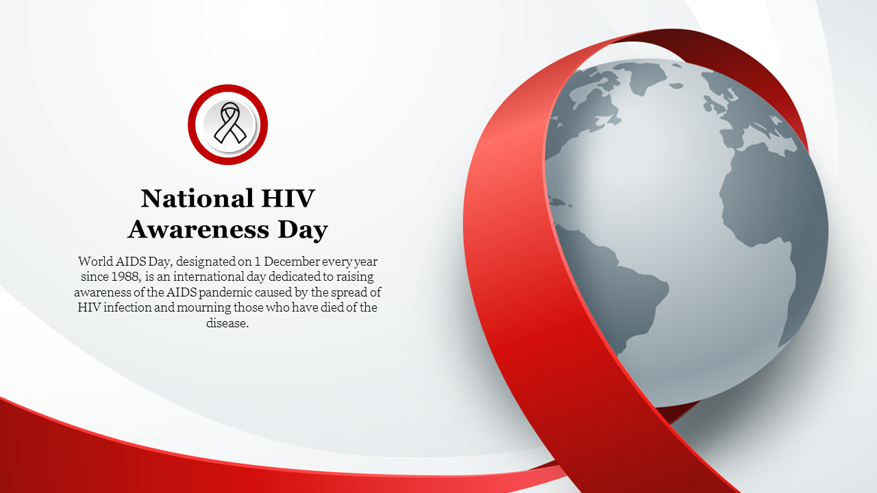 National HIV Awareness Day PowerPoint Template