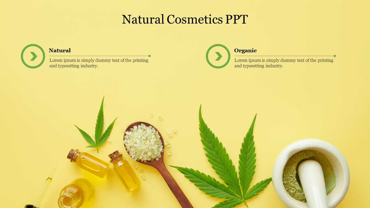 Natural Cosmetics PPT