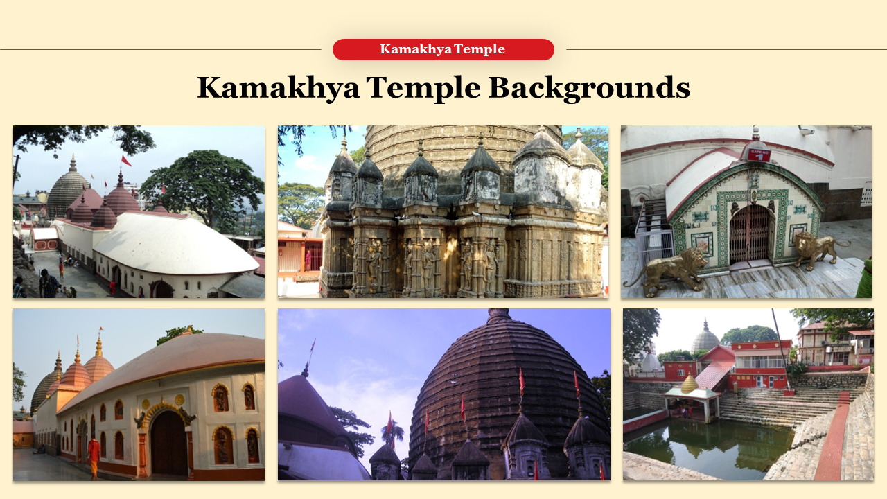 Free - Kamakhya Temple Backgrounds For PPT Presentation Slide