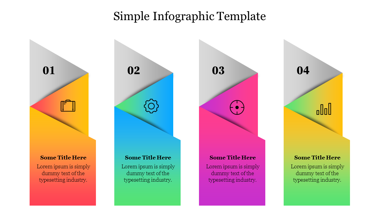 Simple Infographic Template Free