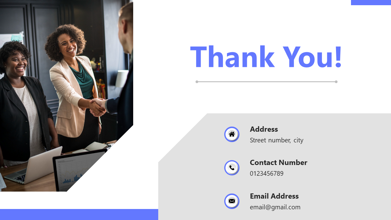 Inventive Thank You PowerPoint And Google Slides Template