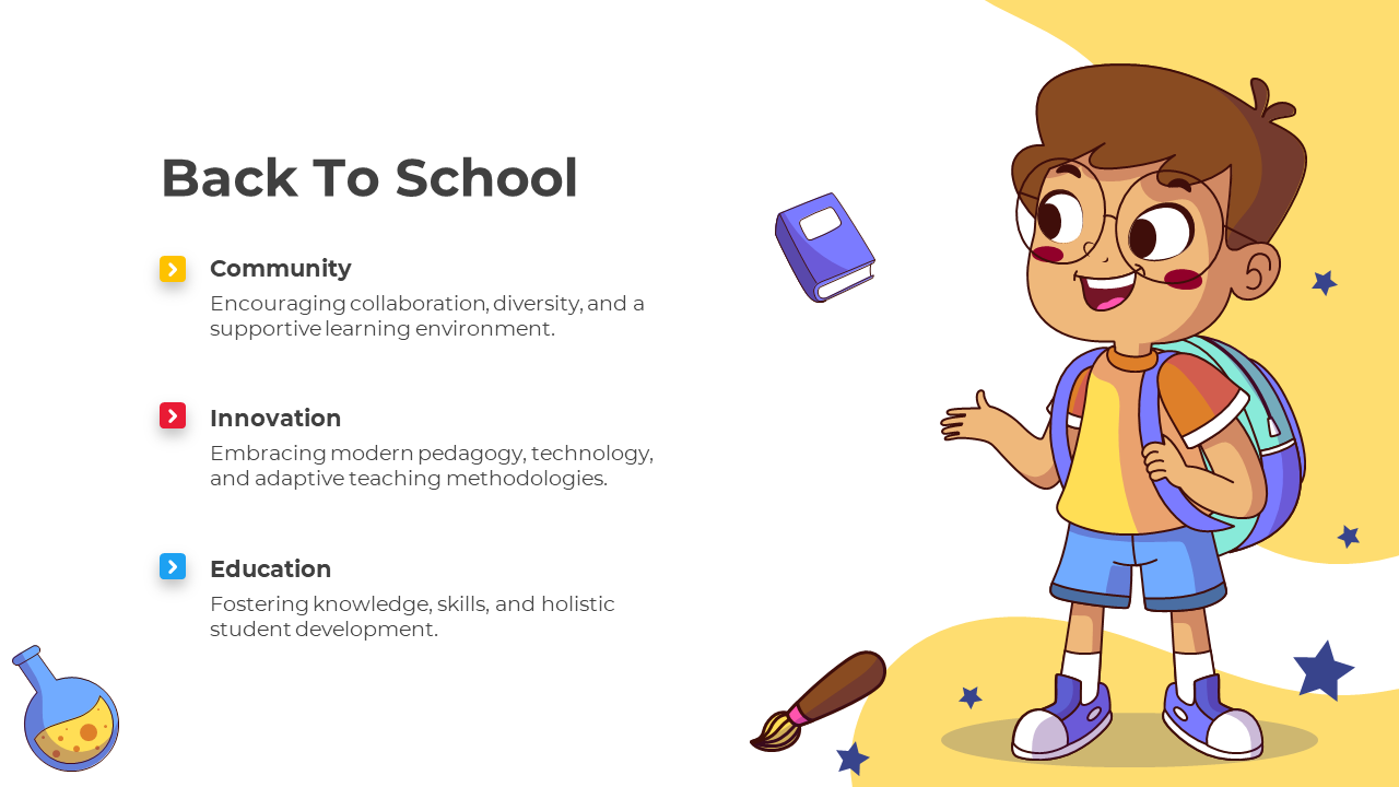 Incredible Back To School Design PPT And Google Slides