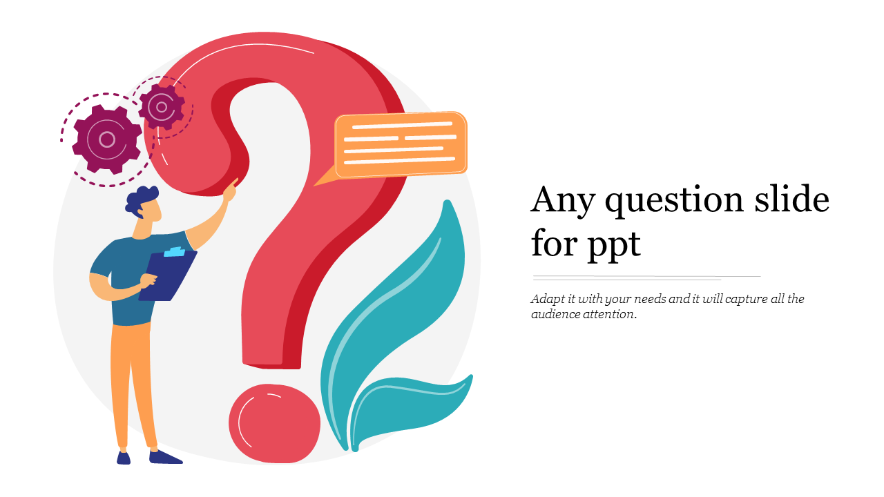 Interactive Any Question Slide For PPT Presentation