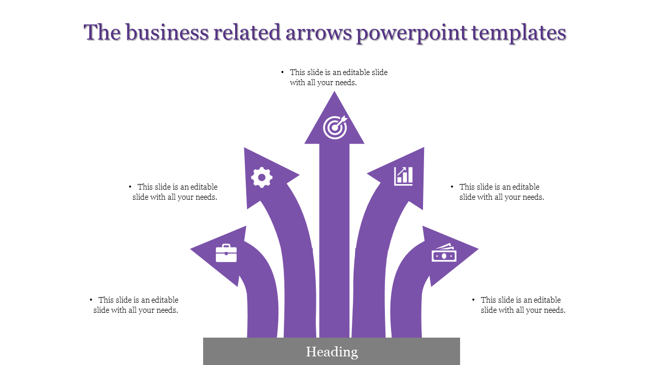 Diagram comparing pros and cons with horizontal purple and gray arrows, accompanied by bullet points.