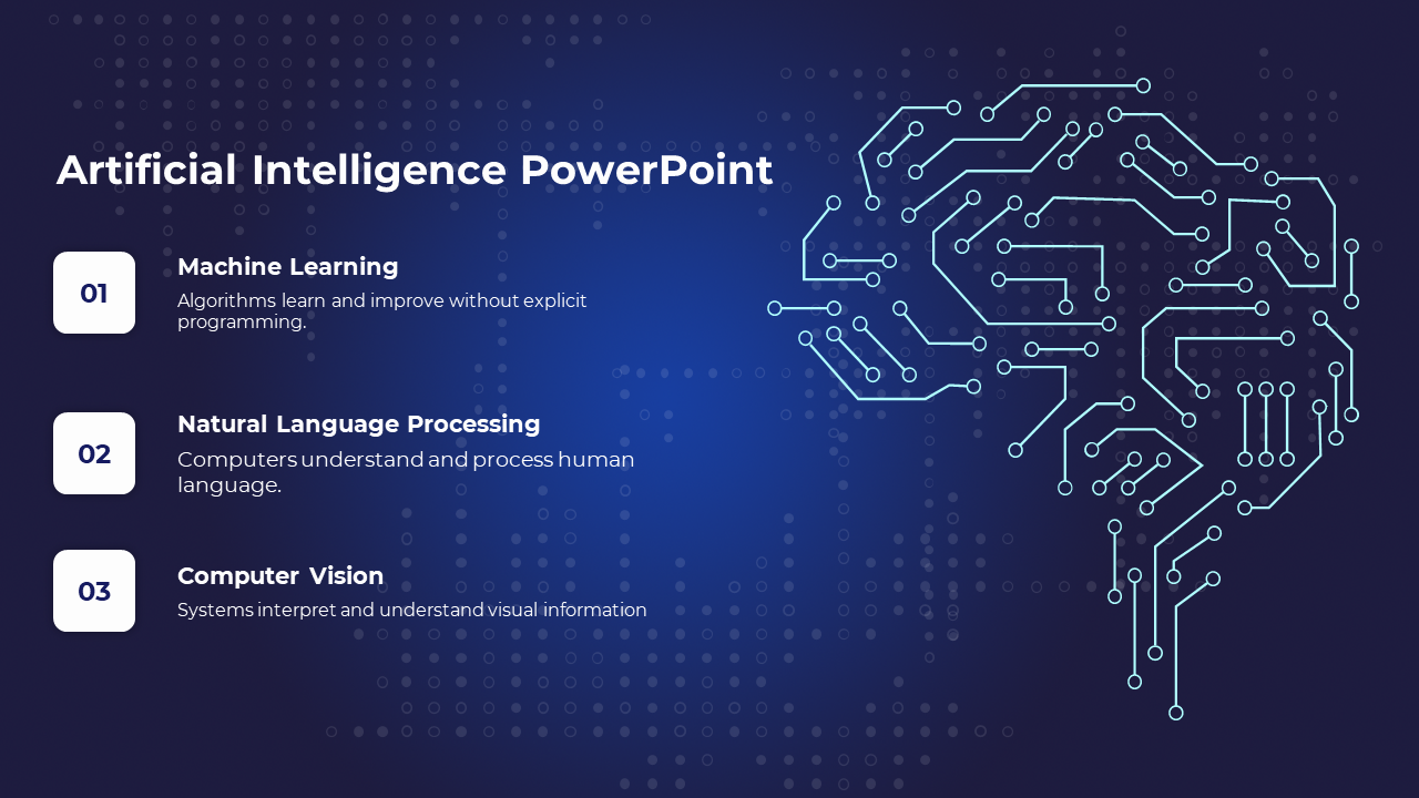 Artificial Intelligence PowerPoint Template and Google Slides Themes
