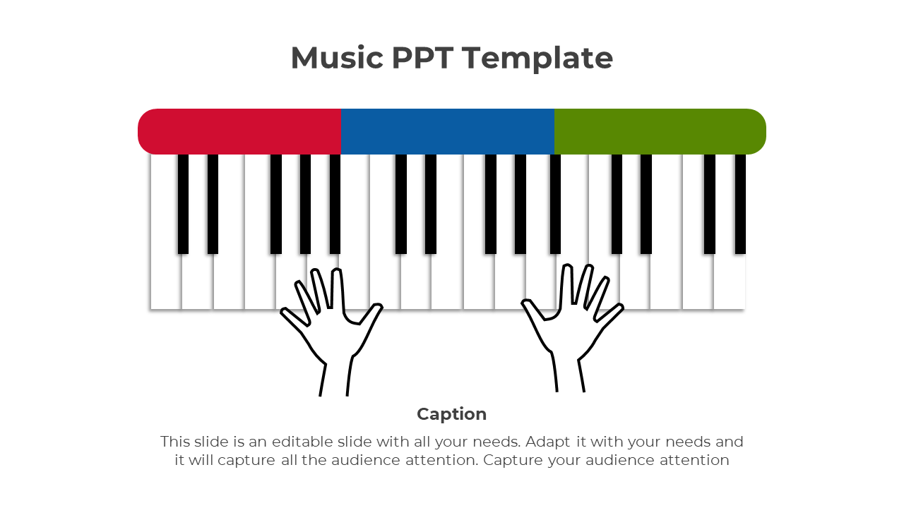 Music PPT Template-Multicolor