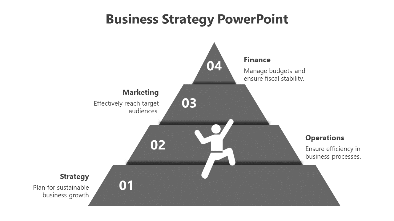 Business Strategy PowerPoint-4-Gray