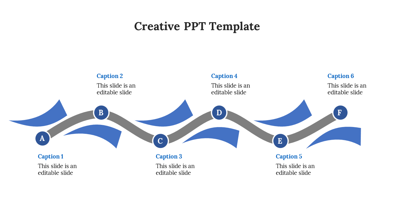 Creative PPT Templates-Blue