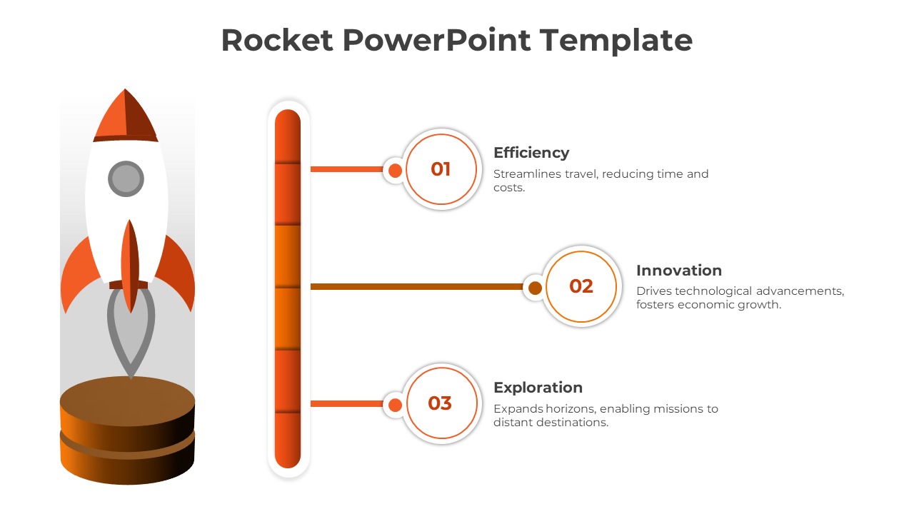 Our Innovate Rocket PPT And Google Slides Template