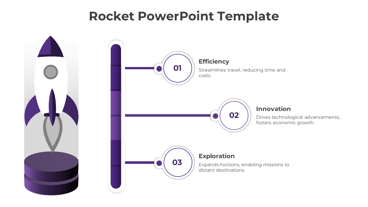 Editable Rocket PowerPoint And Google Slides Template