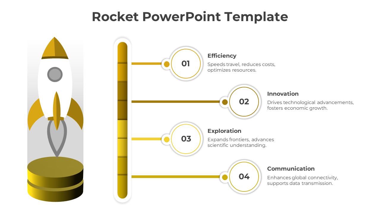 Innovative Rocket Design PPT And Google Slides Template