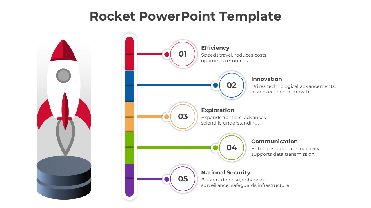 Rocket PowerPoint Template-5-Multicolor
